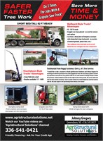 Grapple Saw Truck Tree Service Packages